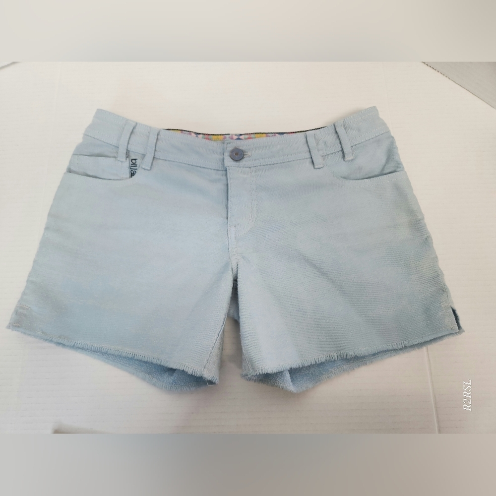 Billabong Shorts Light Blue Juniors Size 3
